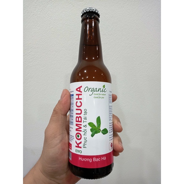 TRÀ EIYO KOMBUCHA – MÙI BẠC HÀ (Restore and Regenerate – Peppermint)