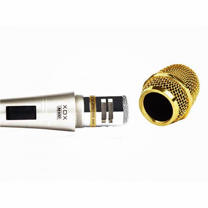 Micro Condenser XOX M400 Hát Karaoke Micrô tụ điện có dây cầm tay Cardioid