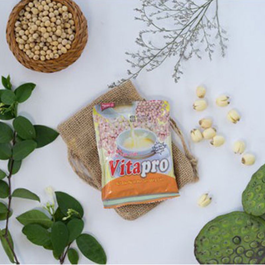 Bột đậu nành hạt sen Vitapro 350gr sức bật từ thiên nhiên