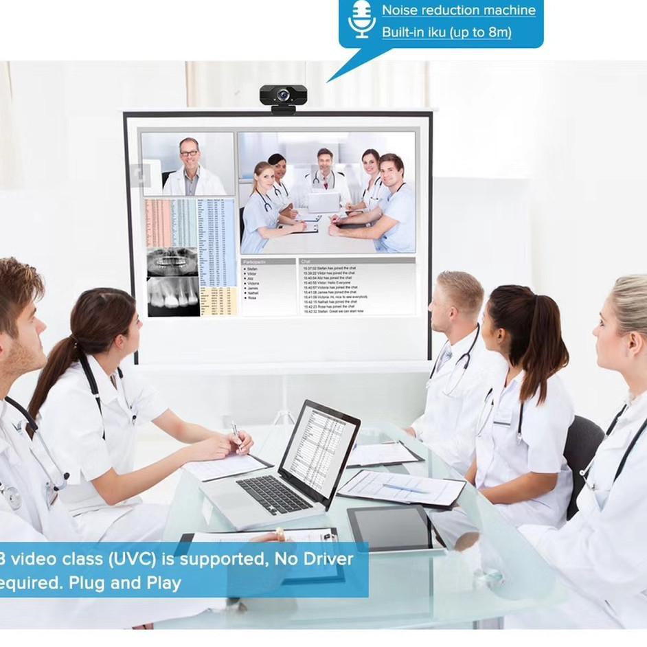 Webcam Full HD 1080P Tích Hợp Micro V8 / laptop / pc | BigBuy360 - bigbuy360.vn