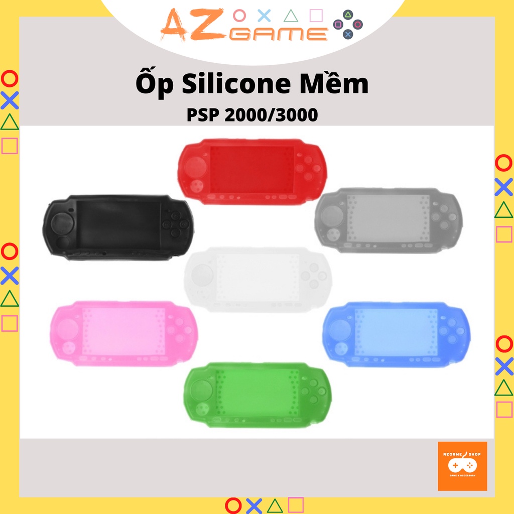 Ốp Silicon Mềm Bảo Vệ Máy Chơi Game Sony Psp 2000 3000