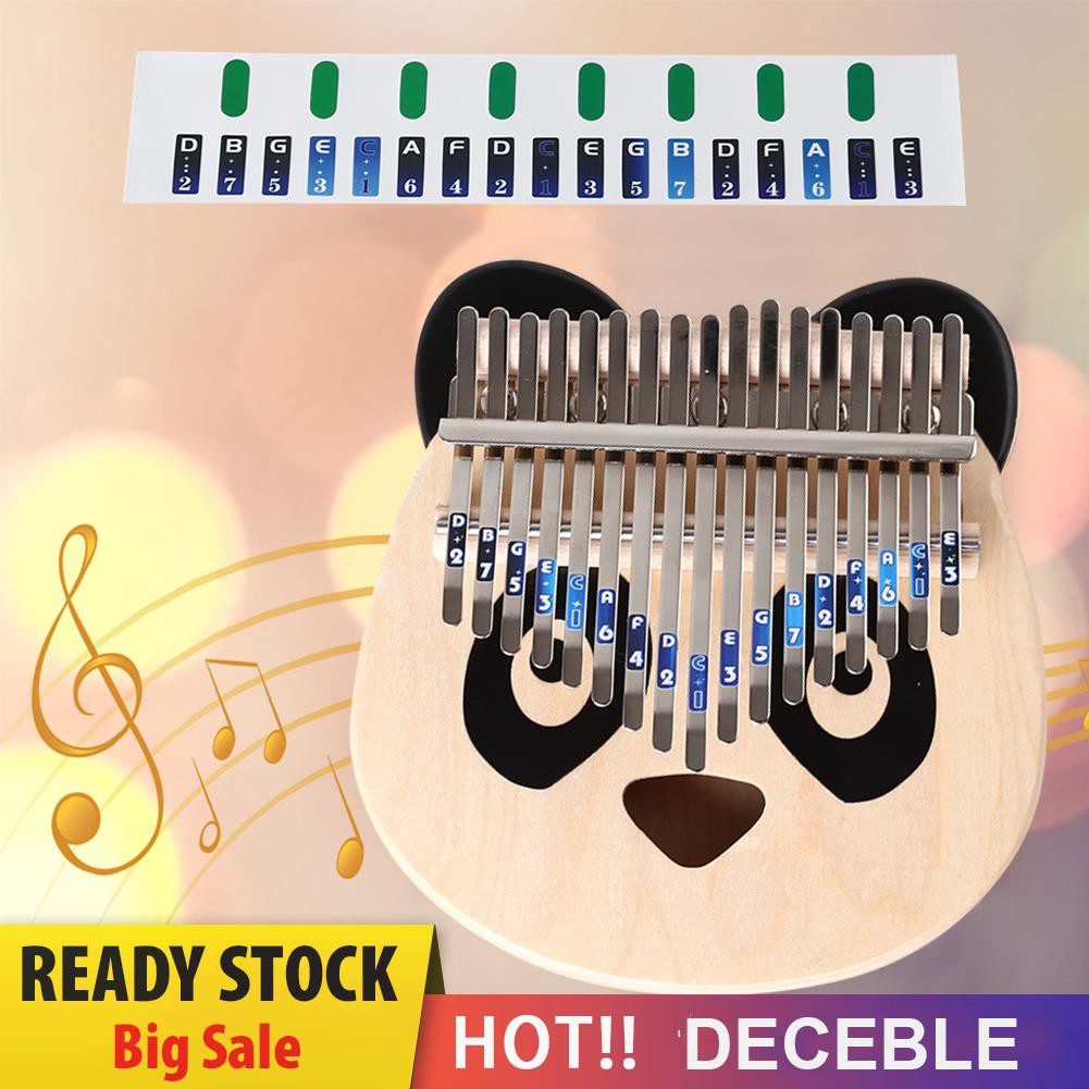Set 2 Miếng Dán Trang Trí Đàn Kalimba Độc Đáo