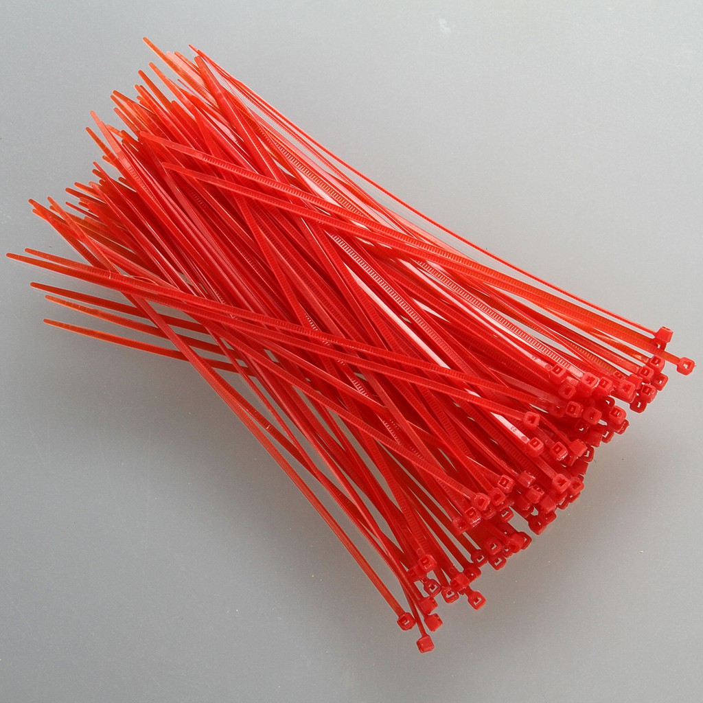 Set 100 dây rút nylon dùng để cố định cáp đa năng tiện dụng