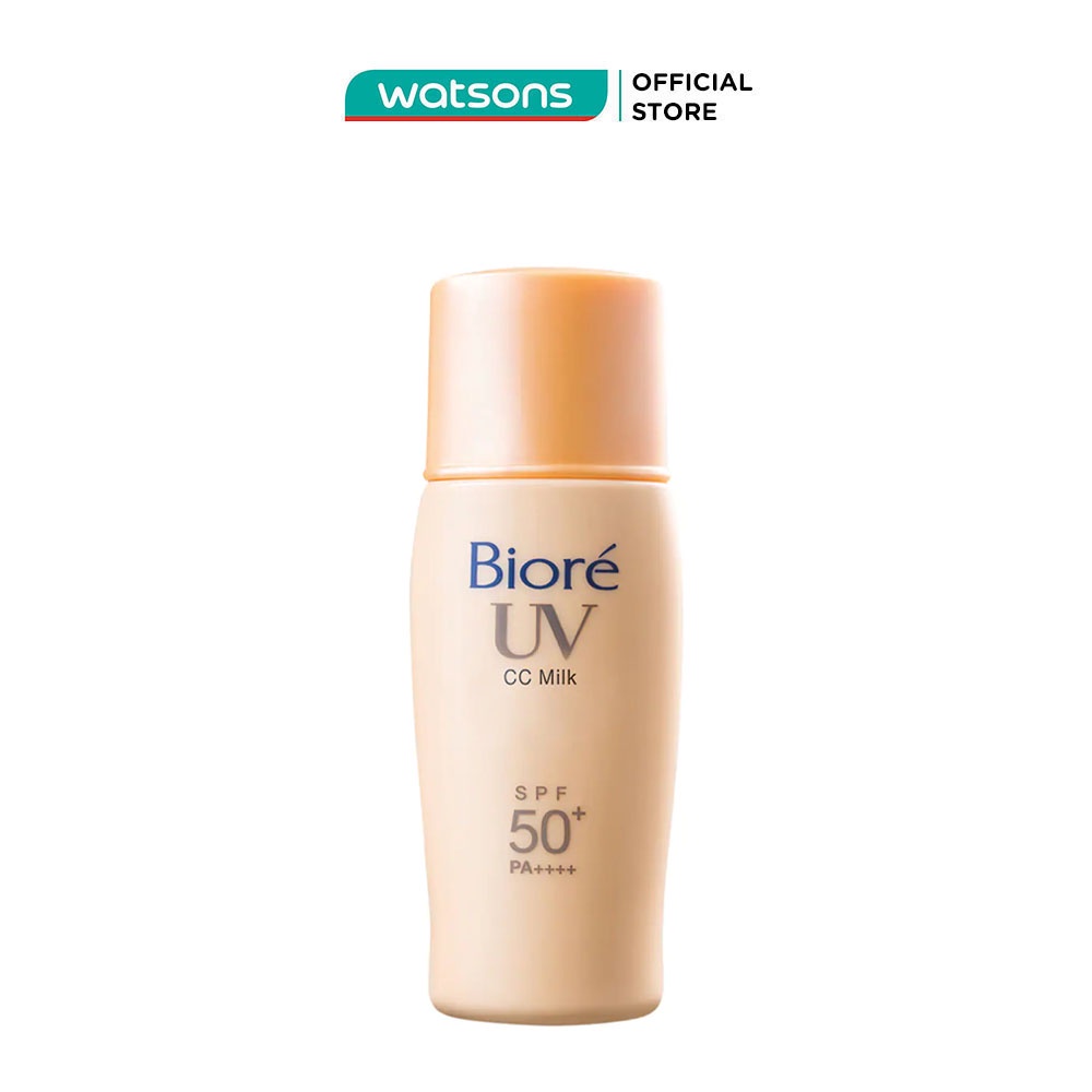 Sữa Chống Nắng Biore CC - Lót Nền Trang Điểm, Che Khuyết Điểm và Làm Đều Màu Da 30ml