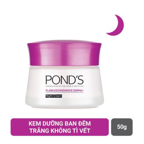 POND'S Kem Trắng Da Không Tì Vết Ban Đêm 50G