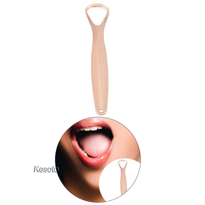 Dụng Cụ Cạo Lưỡi Bằng Kim Loại Tráng Khí Tươi Mới Cho Trẻ Em Và Người Lớn