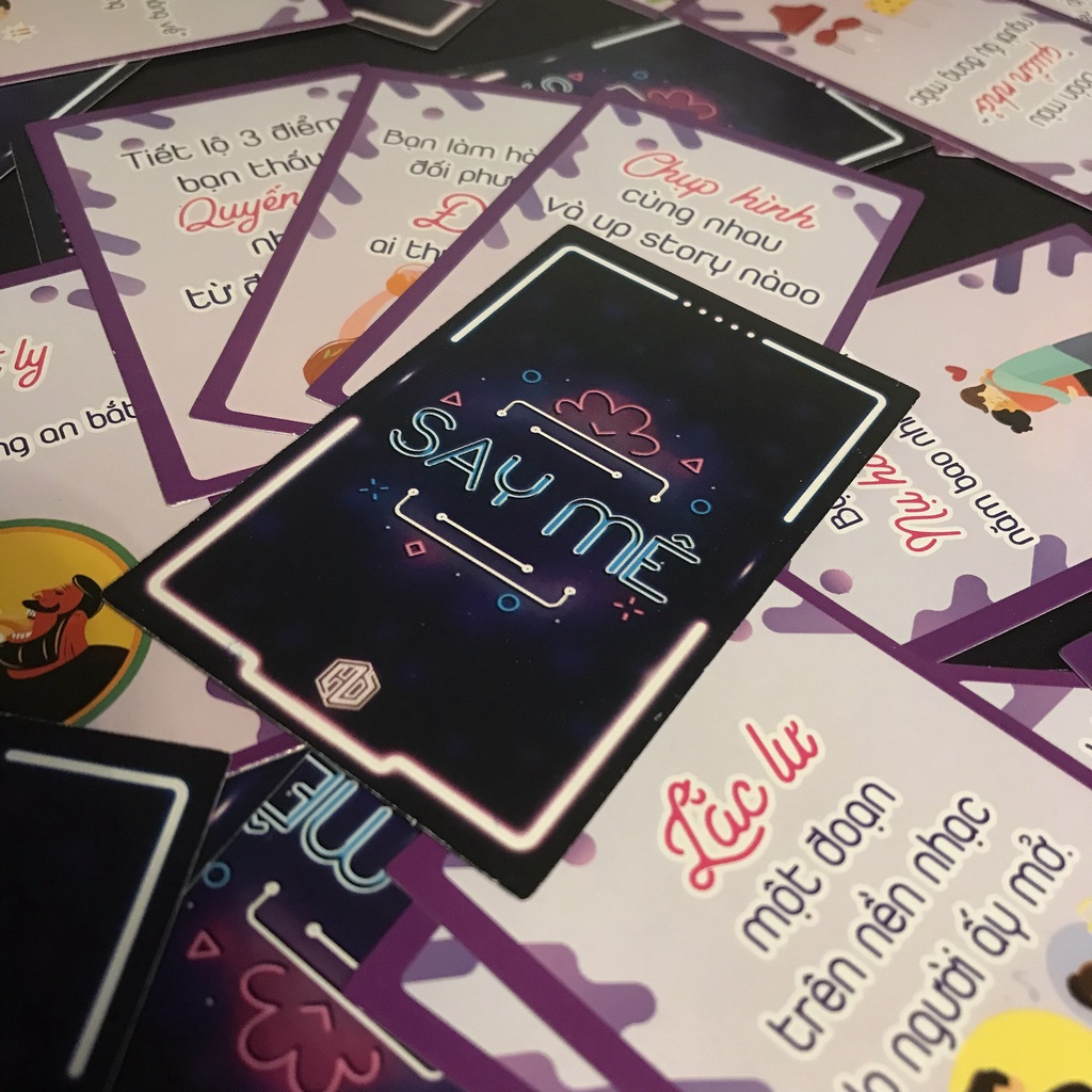 Bộ Bài Say Mê - Drinking Game Chinh Phục Trái Tim Crush, Dành Cho Các Cặp Đôi Hẹn Hò