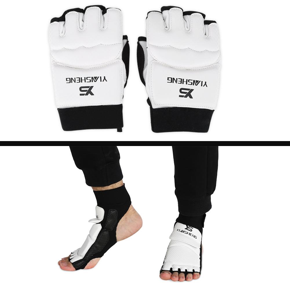 [Ready Stock]Găng bảo vệ chân khi tập võ Taekwondo / người lớn