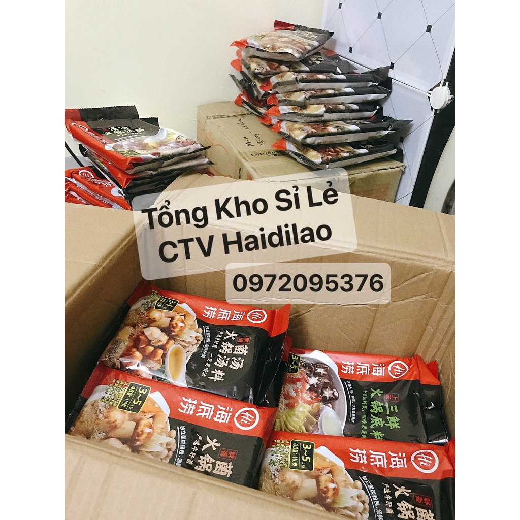 CỐT LẨU HAIDILAO VỊ NẤM GÀ (SỈ TỪ 20 GÓI) | BigBuy360 - bigbuy360.vn