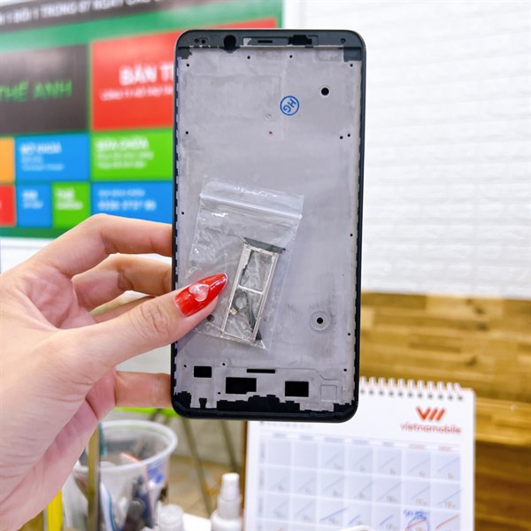 Bộ vỏ Vivo V7 Plus, hàng đẹp nấu máy chuẩn