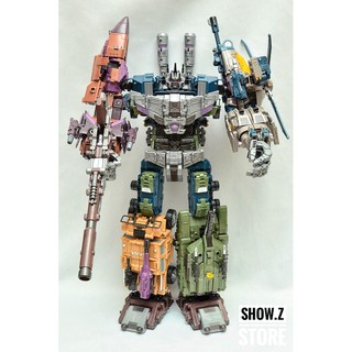 Mô Hình TF G1 Jinbao DF-02 Bruticus Combiner 5 Robot Biến Hình Kêt Hợp 45cm