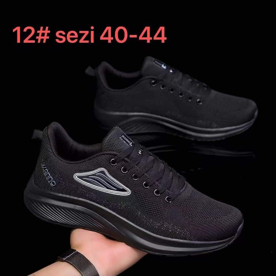 Giày thể thao sneaker nam nữ cao cấp wanno màu đen đế đen - Bảo hành 12 tháng (Gày Minh Hiếu)