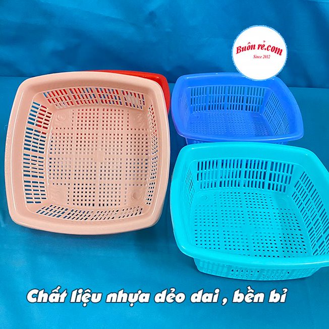 Rổ mùi Song Long đa năng - Rổ nhựa vuông mini - 01444