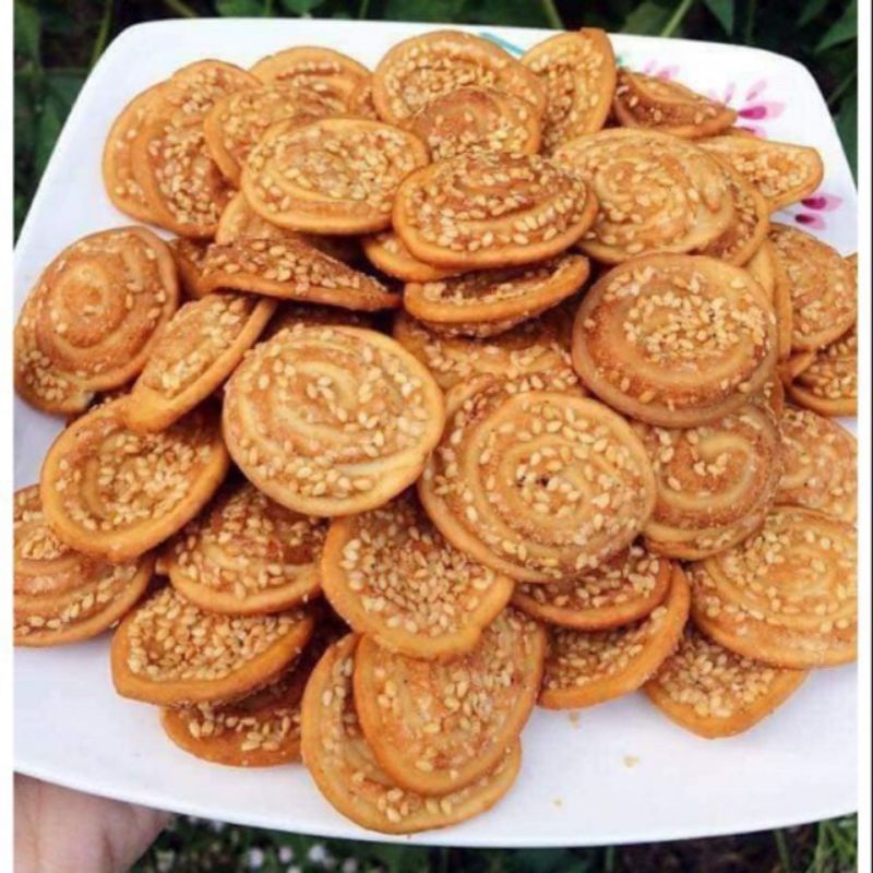 Bánh Tai Mè Thơm Ngon Khối lượng 500g