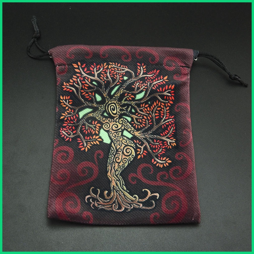 Túi Nhung Đựng Thẻ Bài Tarot Hai Mặt Phong Cách Thể Thao