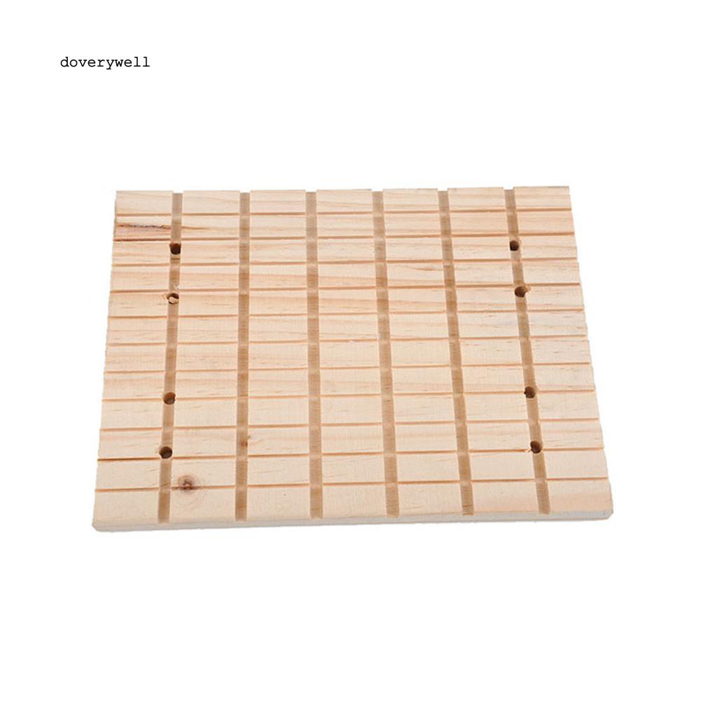 Bảng gỗ cho chuột lang/thỏ nuôi cào móng kích thước 27x20x1.5cm