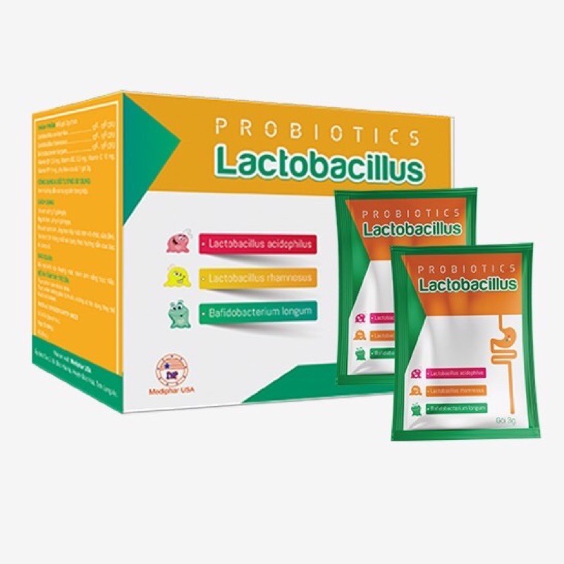 Men tiêu hoá Probio Lactobacillus _Ổn định đường ruột, tăng hấp thu (men vi sinh Bio)