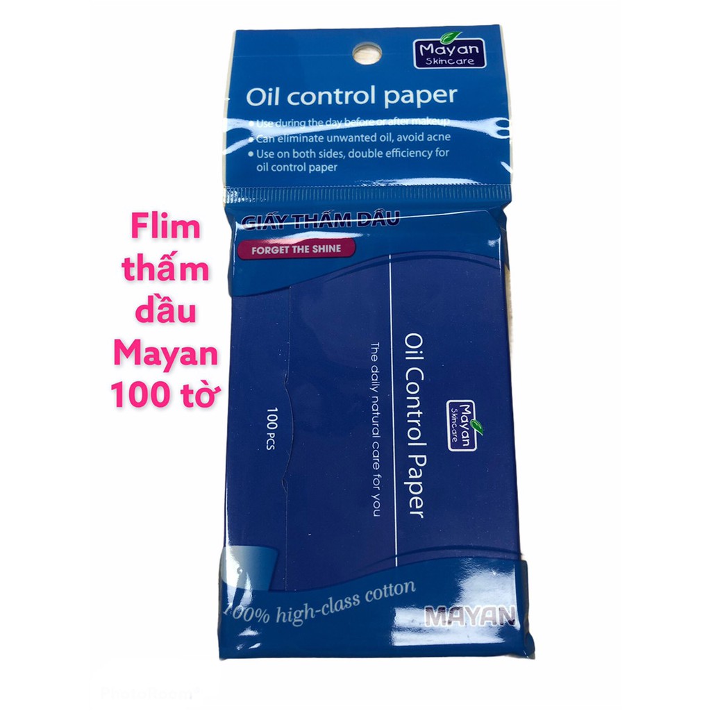 flim thấm dầu Mayan 100 tờ