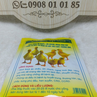 THUỐC ÚM GÀ - VỊT CON (TRUNG ƯƠNG 5) - (COMBO 1 GÓI)