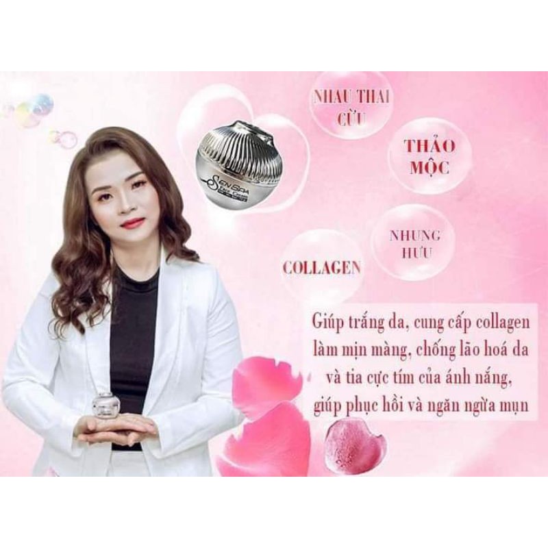 Kem Face Collagen Sen Spa Dưỡng Da Căng Bóng - Trắng mịn