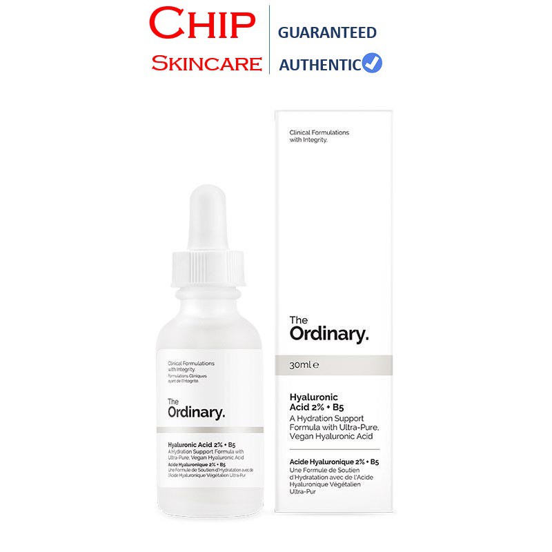 [Bill Hãng] Tinh chất Niacinamide 10% + Zinc 1% - The Ordinary, Cấp ẩm hồi phục Hyaluronic Acid 2% + B5, Lactic Acid HA