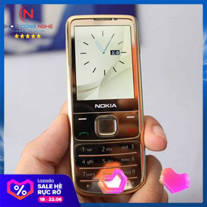 Điện Thoại cổ đẹp Nokia 6700 Classic Gold Zin full phụ kiện BẢO HÀNH 1 NĂM