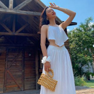 SET ÁO YẾM XẾP LY