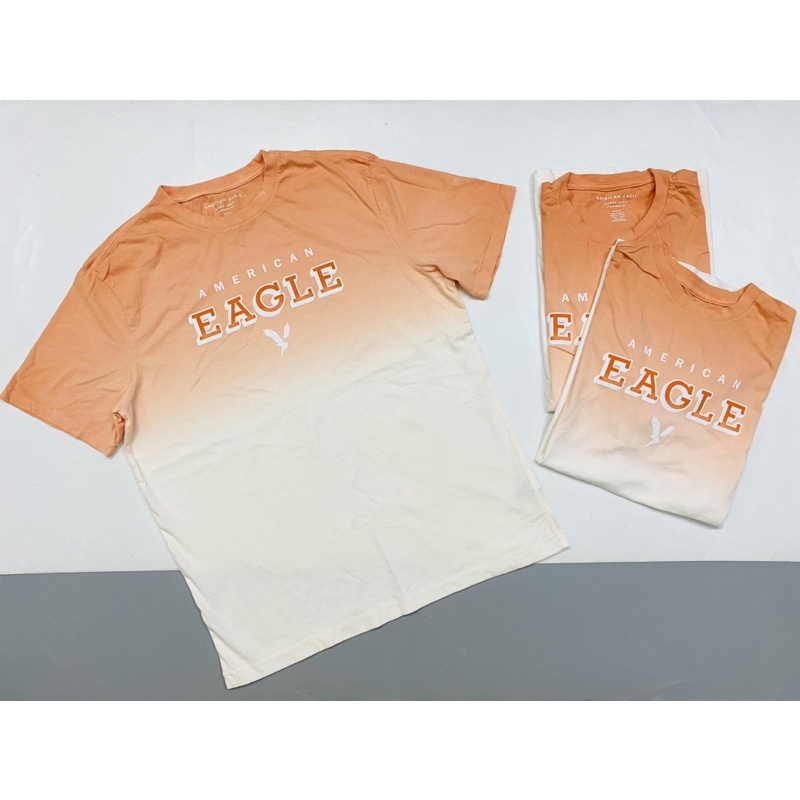 Áo thun / áo pull cổ tròn nam thời trang cotton mát mịn American Eag.le xuất xịn