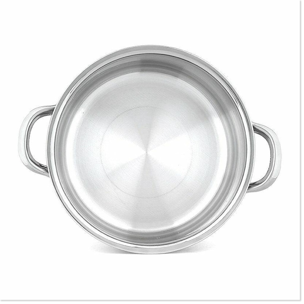 Nồi inox Vietcook nắp inox 3 đáy- size 24cm