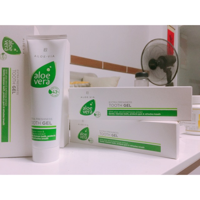 Kem đánh răng lô hội aloe vera-Hàng Đức chính hãng