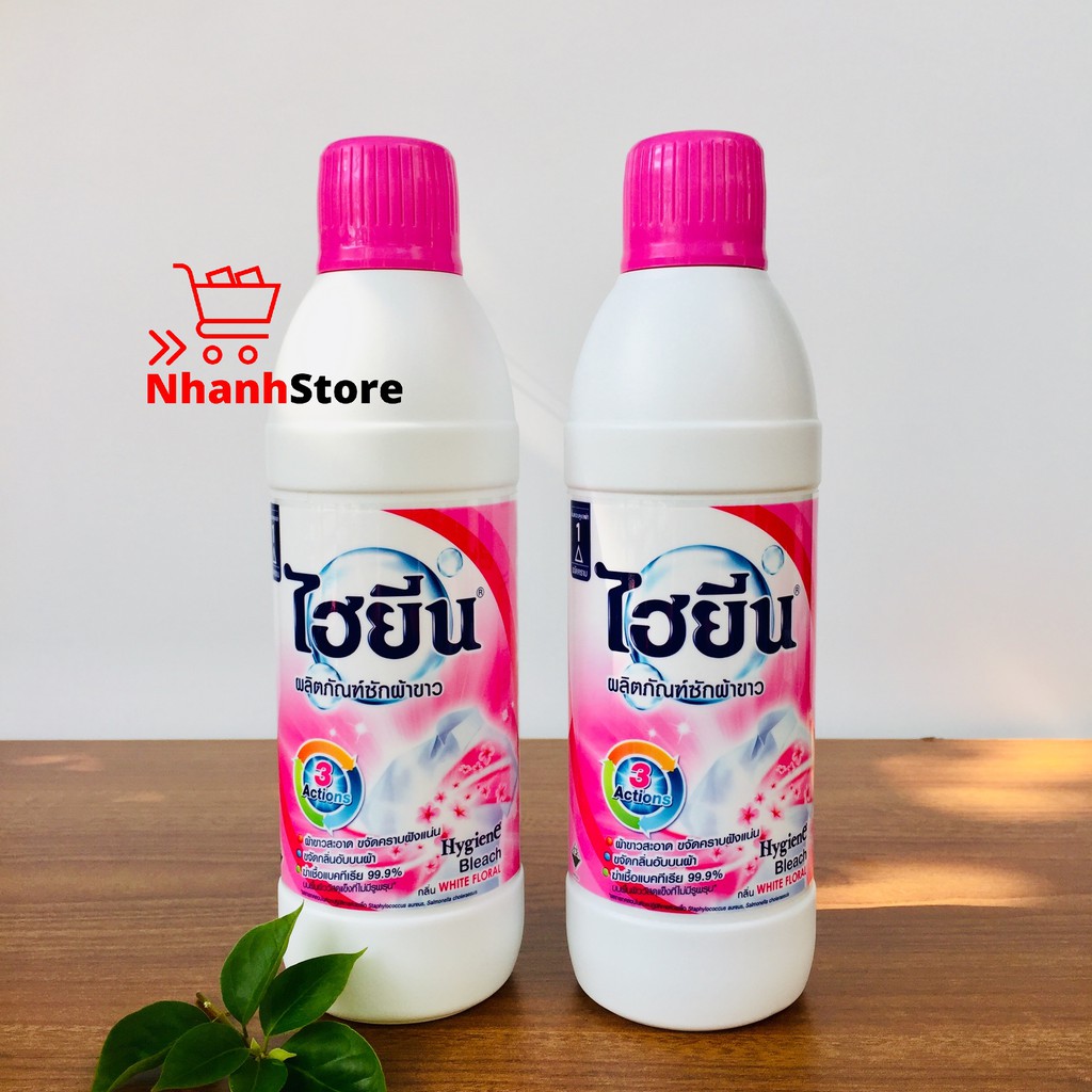 Nước tẩy quần áo trắng 250ml Hygiene Thái Lan