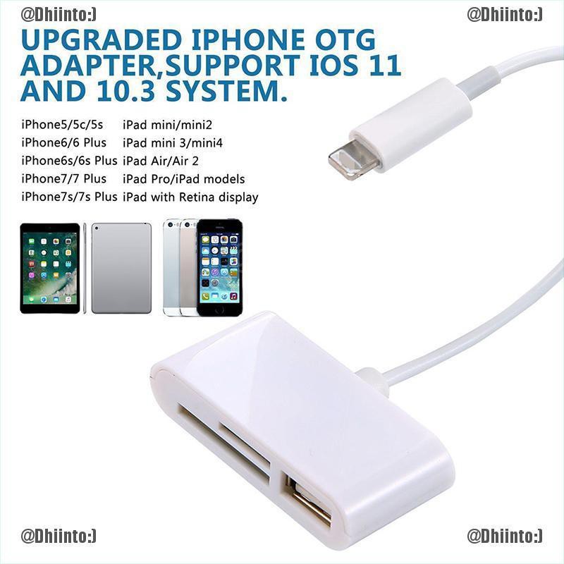 Đầu Đọc Thẻ Nhớ Micro Usb Cho Iphone Ipad