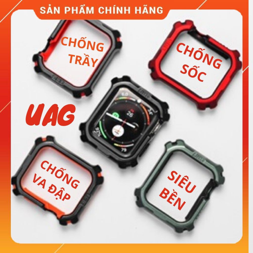 Ốp Apple Watch chống shock Rugged UAG chất lừ, bảo vệ tuyệt đối