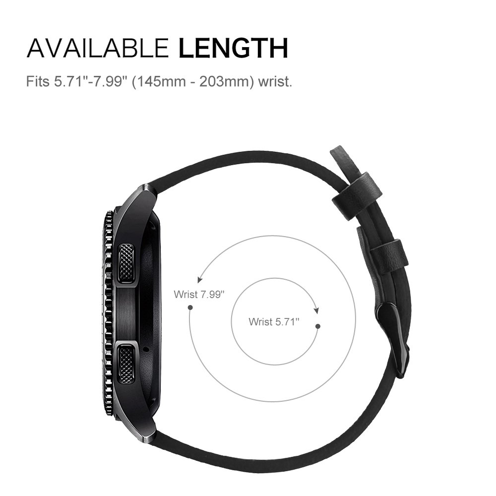 HONOR Dây Đeo Da Cho Đồng Hồ Thông Minh Huawei Watch GT3 Pro GT2 42mm 46mm 2e GT 3 SE / Buds /Honor MagicWatch 2 GS Pro