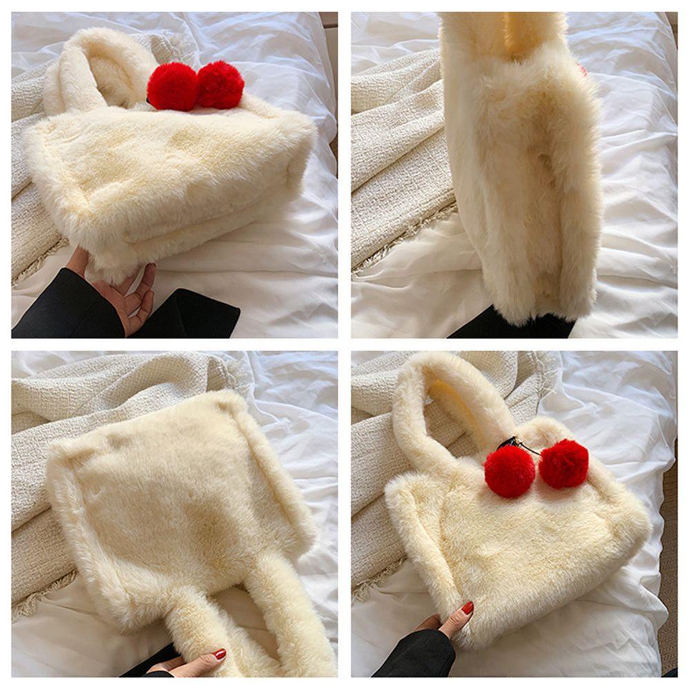 Túi Xách Lông Nhung Mềm Mại Thời Trang Cho Nữ