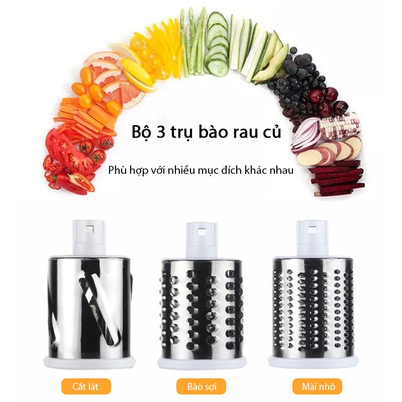 Mua Máy bào sợi cắt lát củ quả, dụng cụ cắt rau củ bào sợi gọt băm nhỏ ...