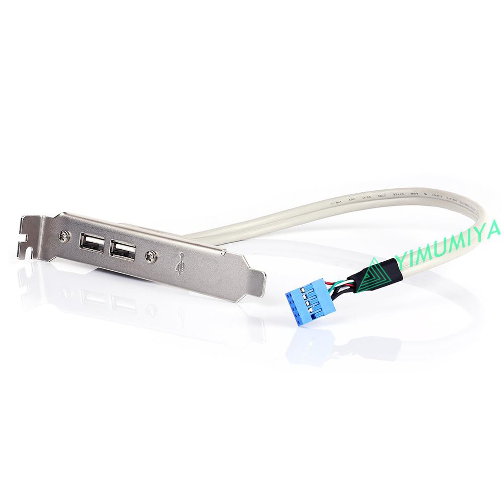 Dây Cáp Chuyển Đổi Đầu 9pin Sang Usb 2.0 Cho Máy Tính