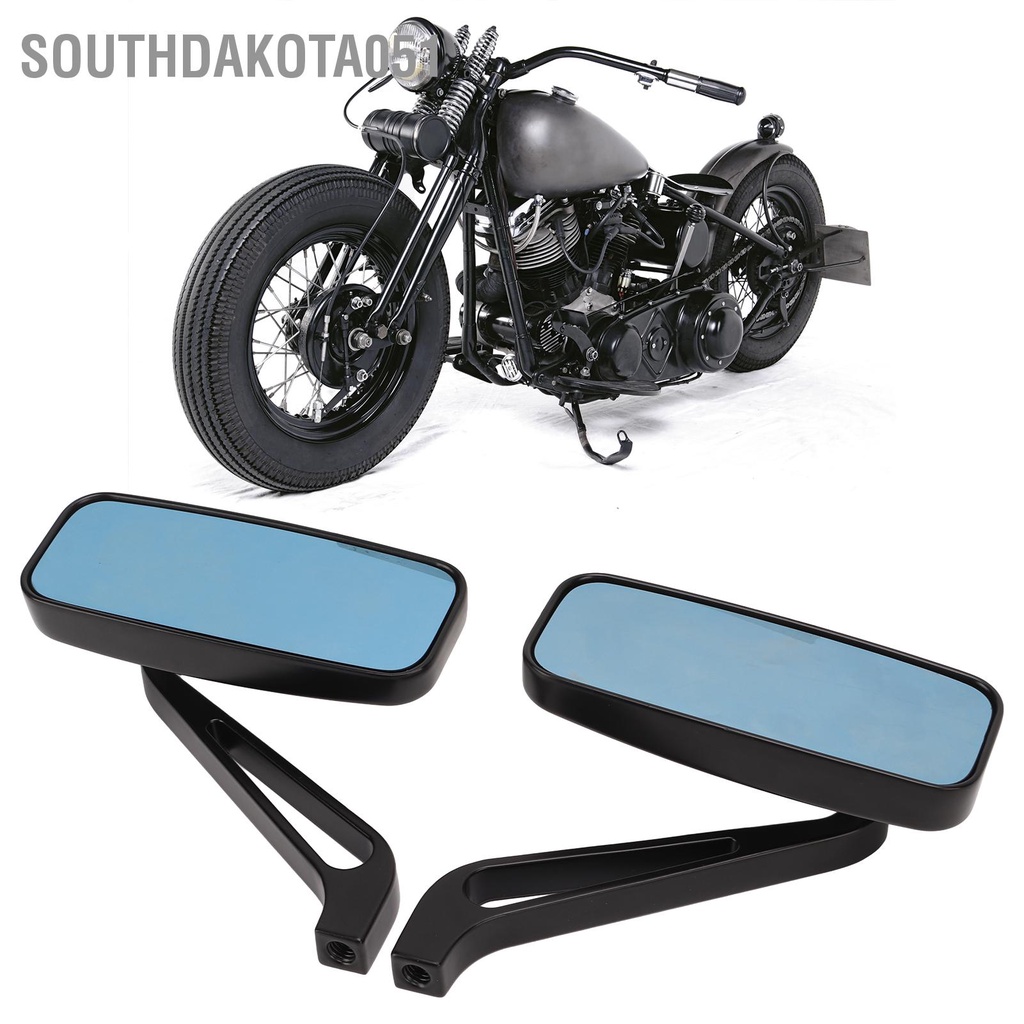 [Hàng Sẵn] Cặp Gương chiếu hậu xe máy 8MM ‑ 10MM hình chữ nhật cho Suzuki Ducati Honda Yamaha CB1000R CB1300 CBF600【Southdakota051】