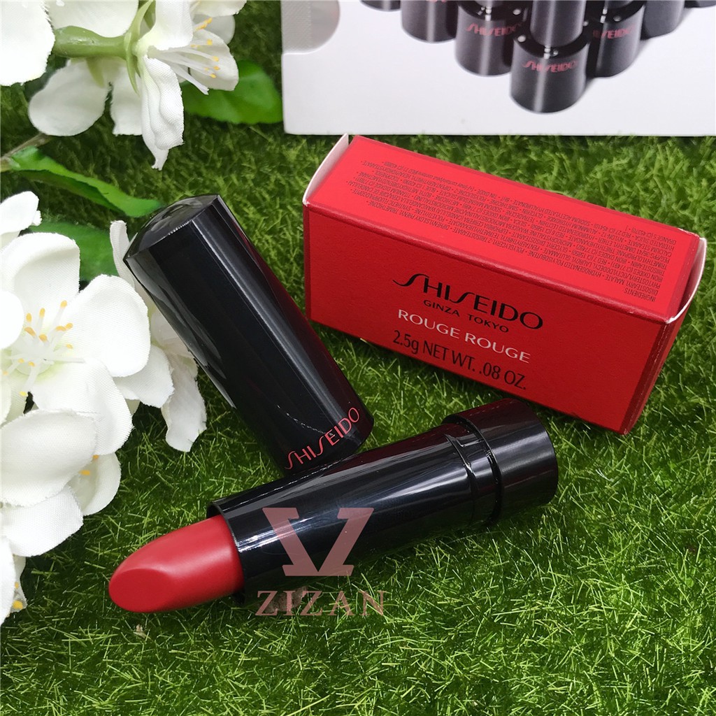 Shiseido Son Rouge Rouge #RD501 Ruby Copper 2,5g - Mini (cây) - Xách Tay Chính Hãng