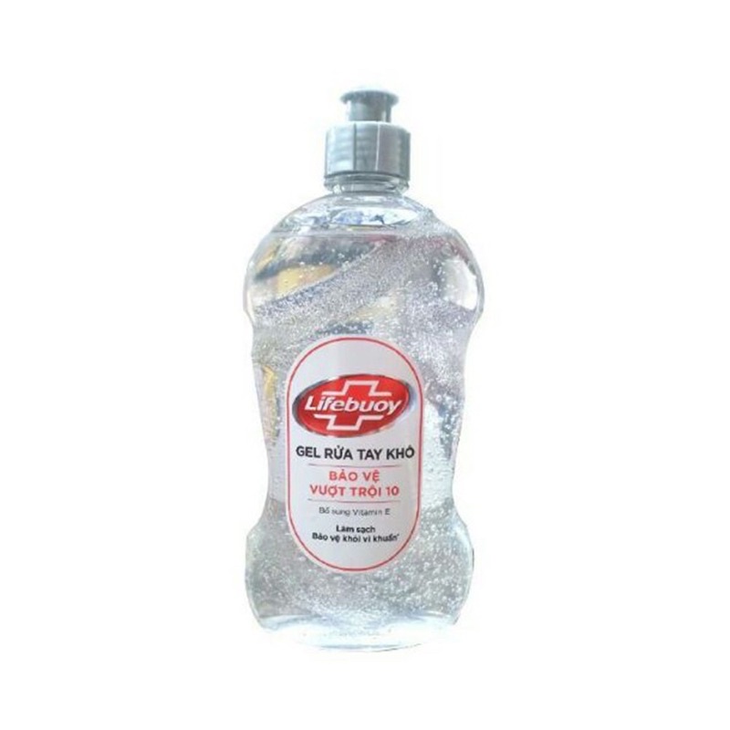 [LIFEBUOY] Gel diệt khuẩn rửa tay khô Lifebuoy Bảo Vệ Vượt Trội 10 (Chai 50ml/100ml/235ml/500ml)
