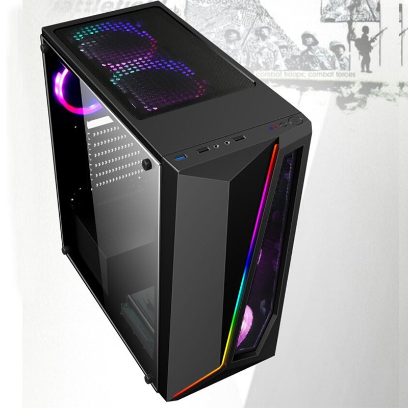 Bộ case máy tính PC văn phòng, máy tính học tập, máy tính làm việc online H410 i3 10105 Mới 100%