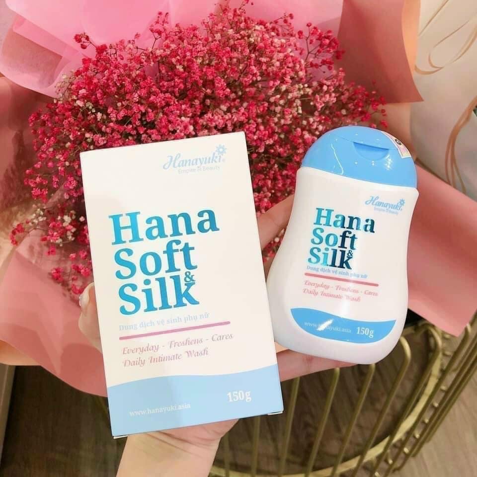 Dung Dịch Vệ Sinh Phụ Nữ Hana Soft Silk Hanayuki CHÍNH HÃNG 100%