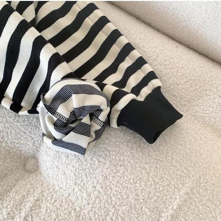 [Babycat] Hàng Có Sẵn Quần Dài Kẻ Sọc Phong Cách Hàn Quốc Nhật Bản Mùa Thu Giản Dị Dễ Phối Đồ Cho Bé Trai Bé Gái
