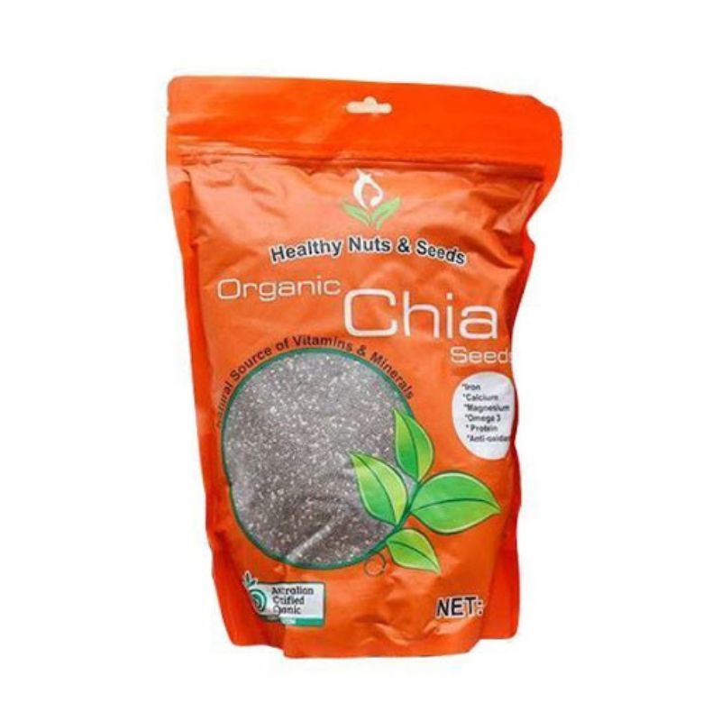 Hạt chia Úc  màu cam Healthy Food &amp; nuts 1kg.