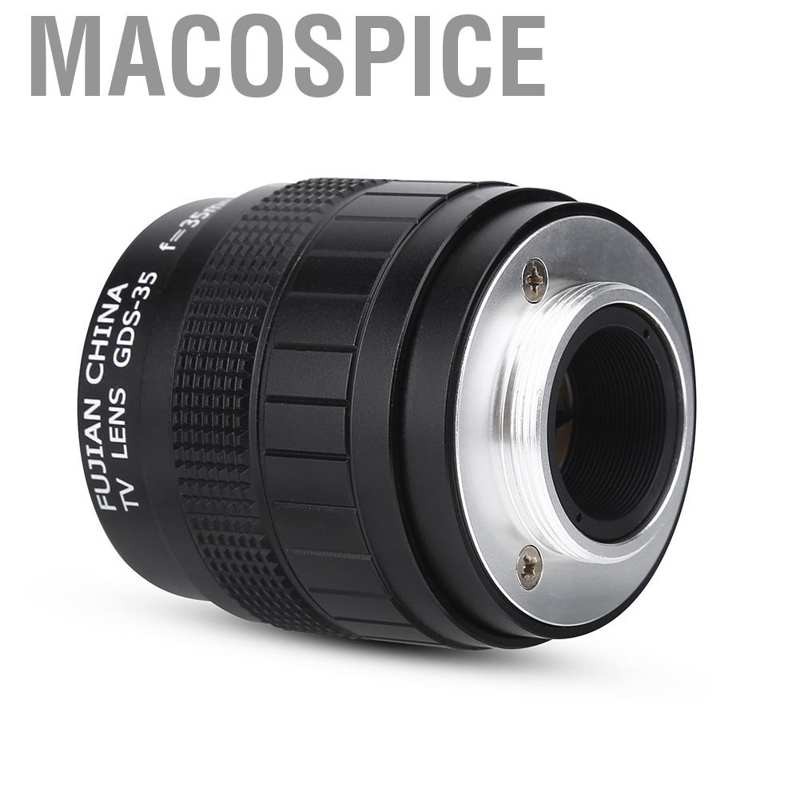 Ống kính Macospice Fujian thích hợp cho camera C / 1.7 in màu đen