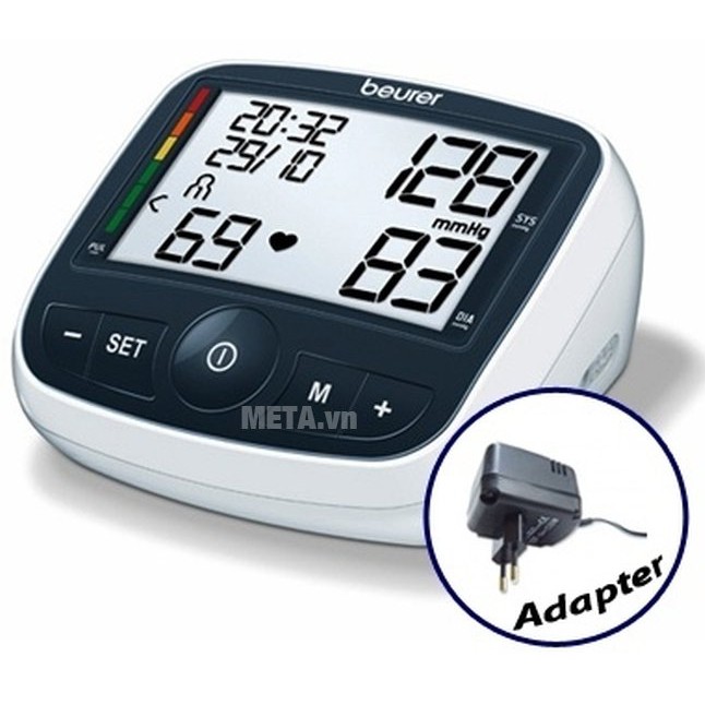 [THƯƠNG HIỆU ĐỨC] MÁY ĐO HUYẾT ÁP BẮP TAY BEURER BM40 - BẢO HÀNH 3 NĂM
