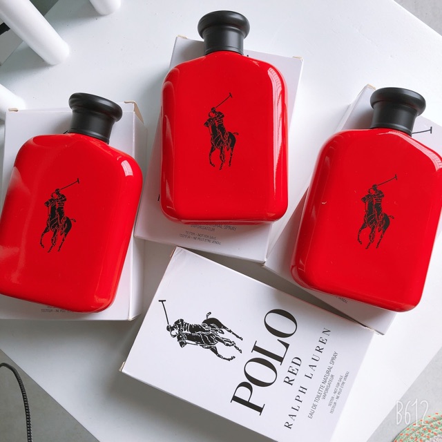 Nước hoa TESTER Nam Polo Red 125ml Mạnh mẽ, quyến rũ