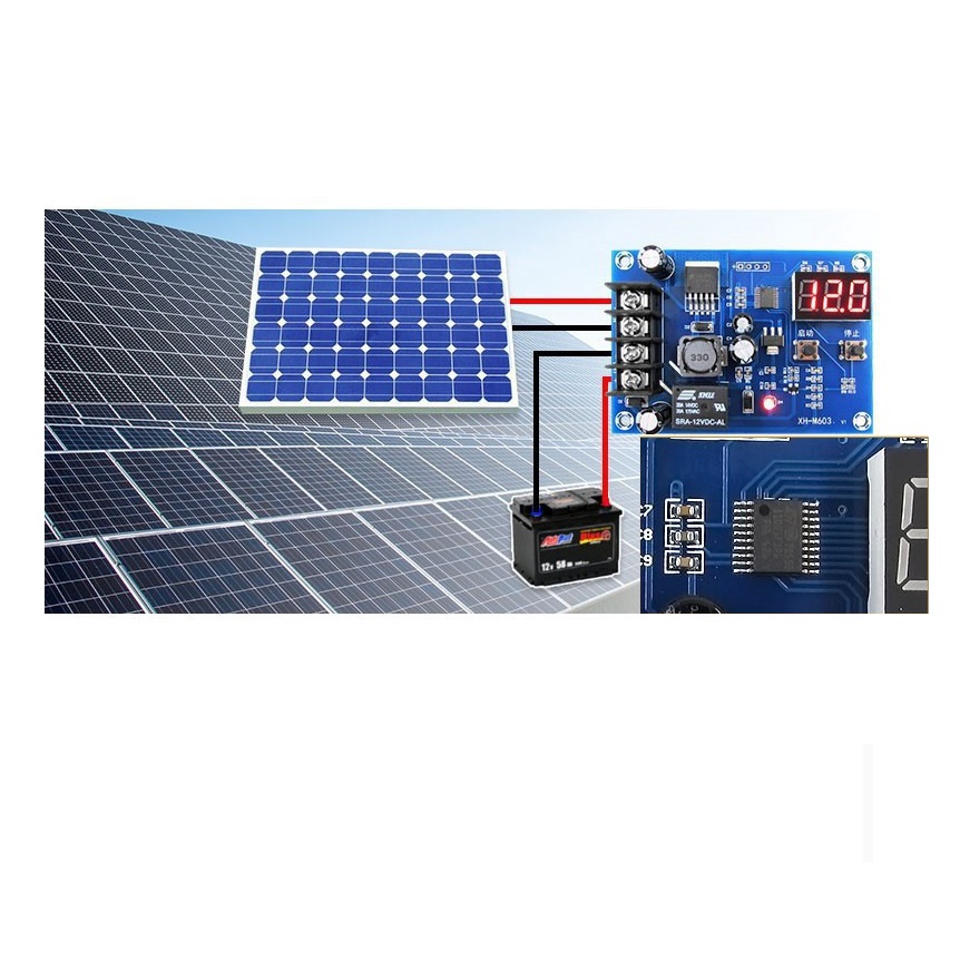 Mạch Điểu Khiển Sạc Acquy Tự Ngắt XH-M603 Có LED Hiển Thị
