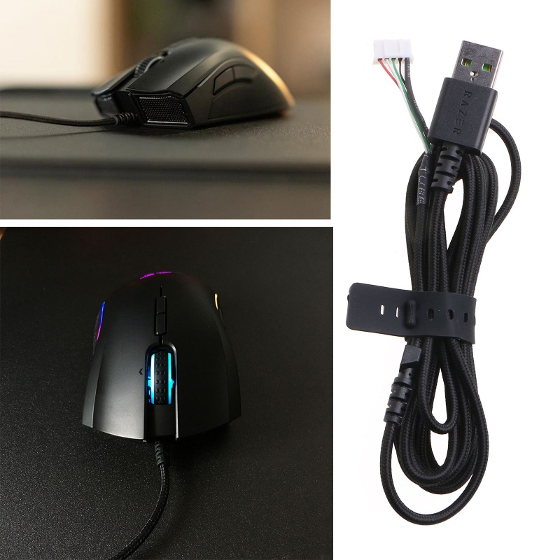 Dây Cáp Chuột Máy Tính 1.8m Bằng PVC Bền Bỉ Cho Mamba Elite