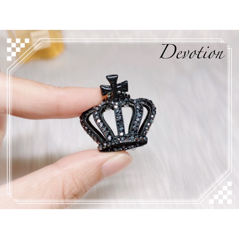 Kẹp càng cua kẹp tóc đuôi ngựa cỡ nhỏ mini dễ thương thiết kế sang trọng đẹp mắt phong cách Hàn quốc.